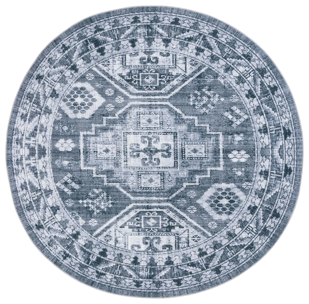 Safavieh Arizona 6'-0" x 6'-0" Rug in Grey Green / Ivory