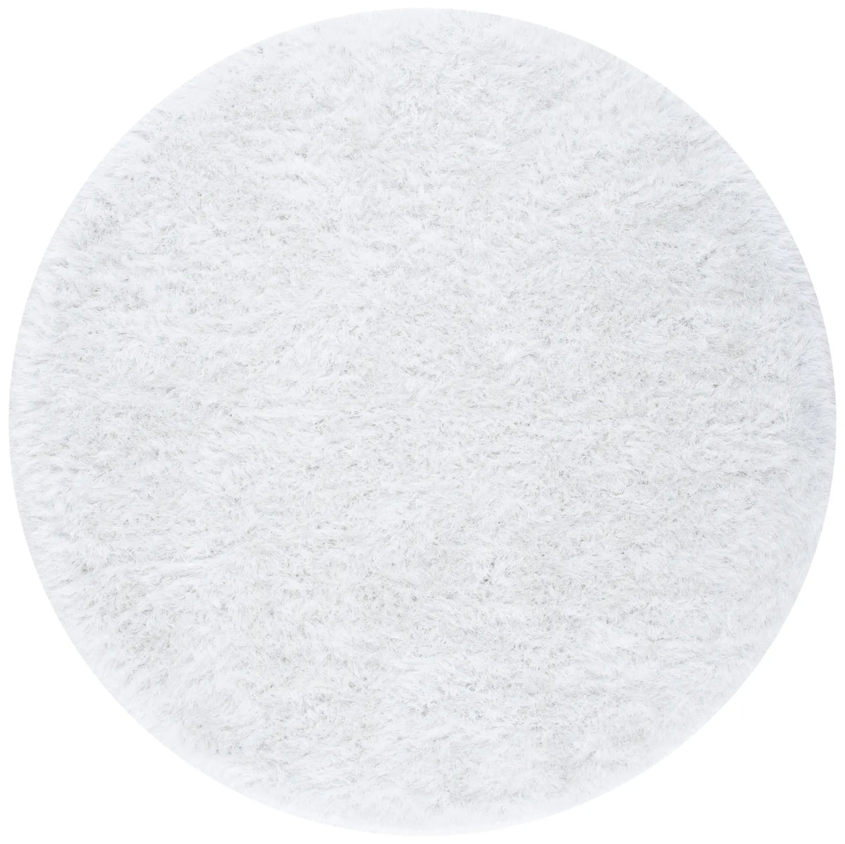 Safavieh Vegas Shag 6'-7" x 6'-7" Rug in Ivory