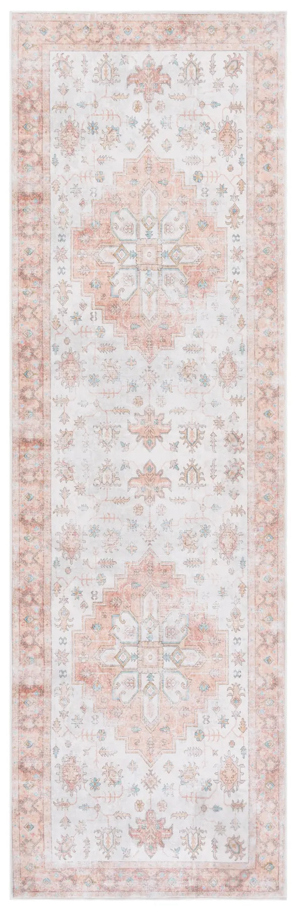 Safavieh Arizona 2'-6" x 8'-0" Rug in Beige / Rust
