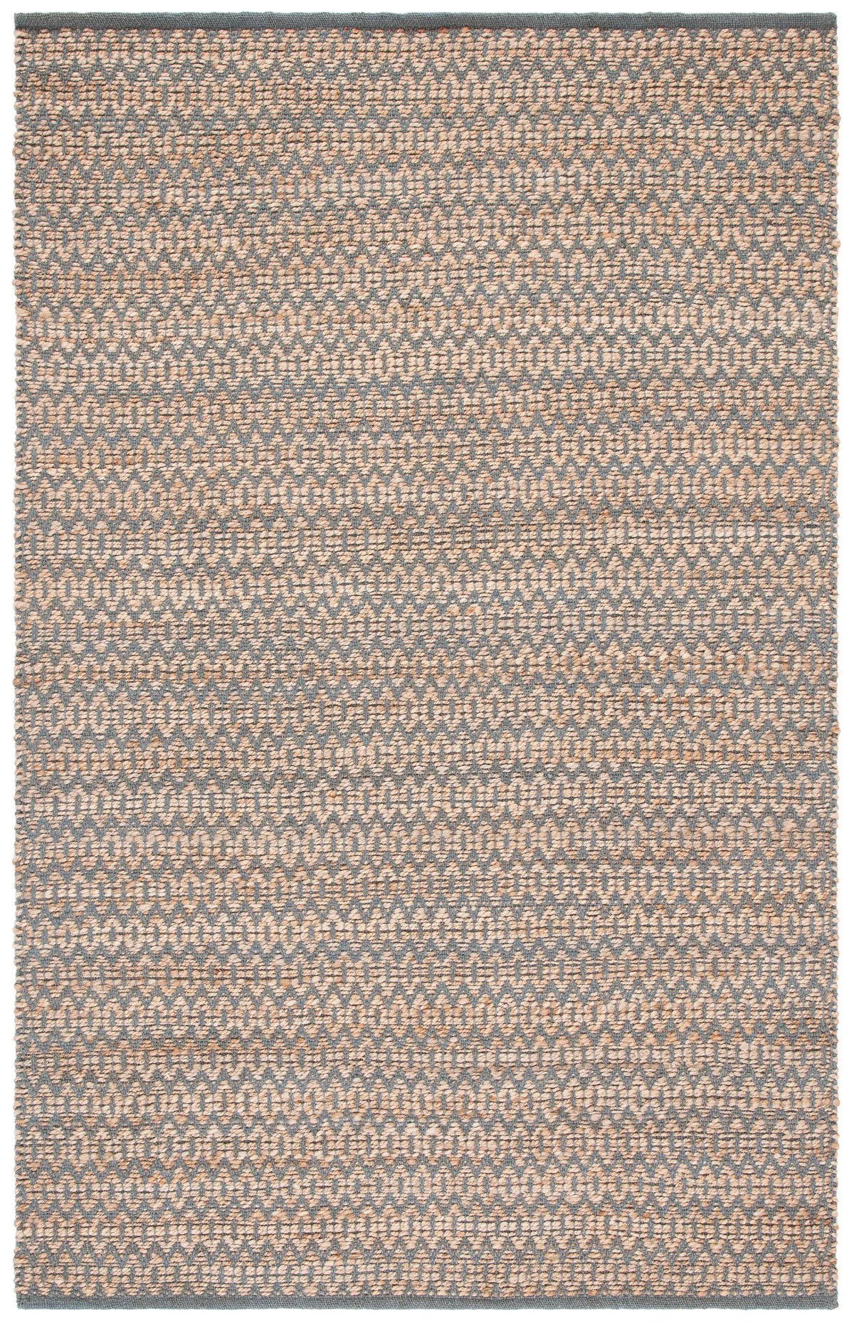 Safavieh Natural Fiber 4'-0" x 6'-0" Rug in Natural / Grey