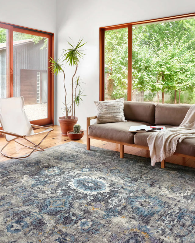 Loloi Samra Sam-02 Grey/Multi Rugs - room scene 1