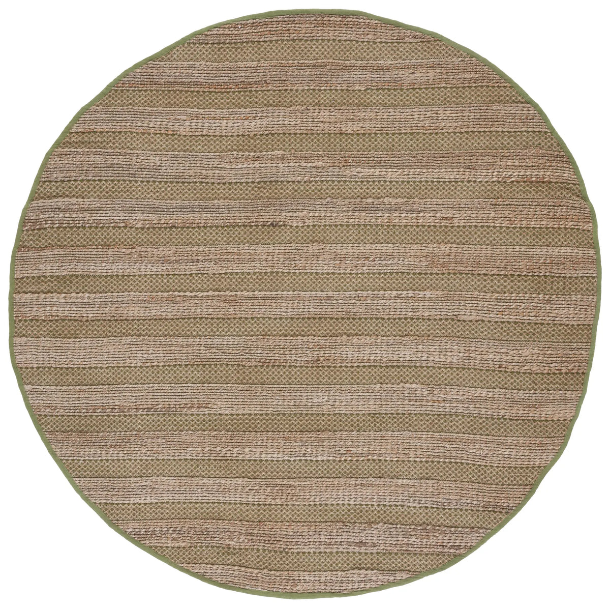 Safavieh Natural Fiber 7'-0" x 7'-0" Rug in Green / Natural