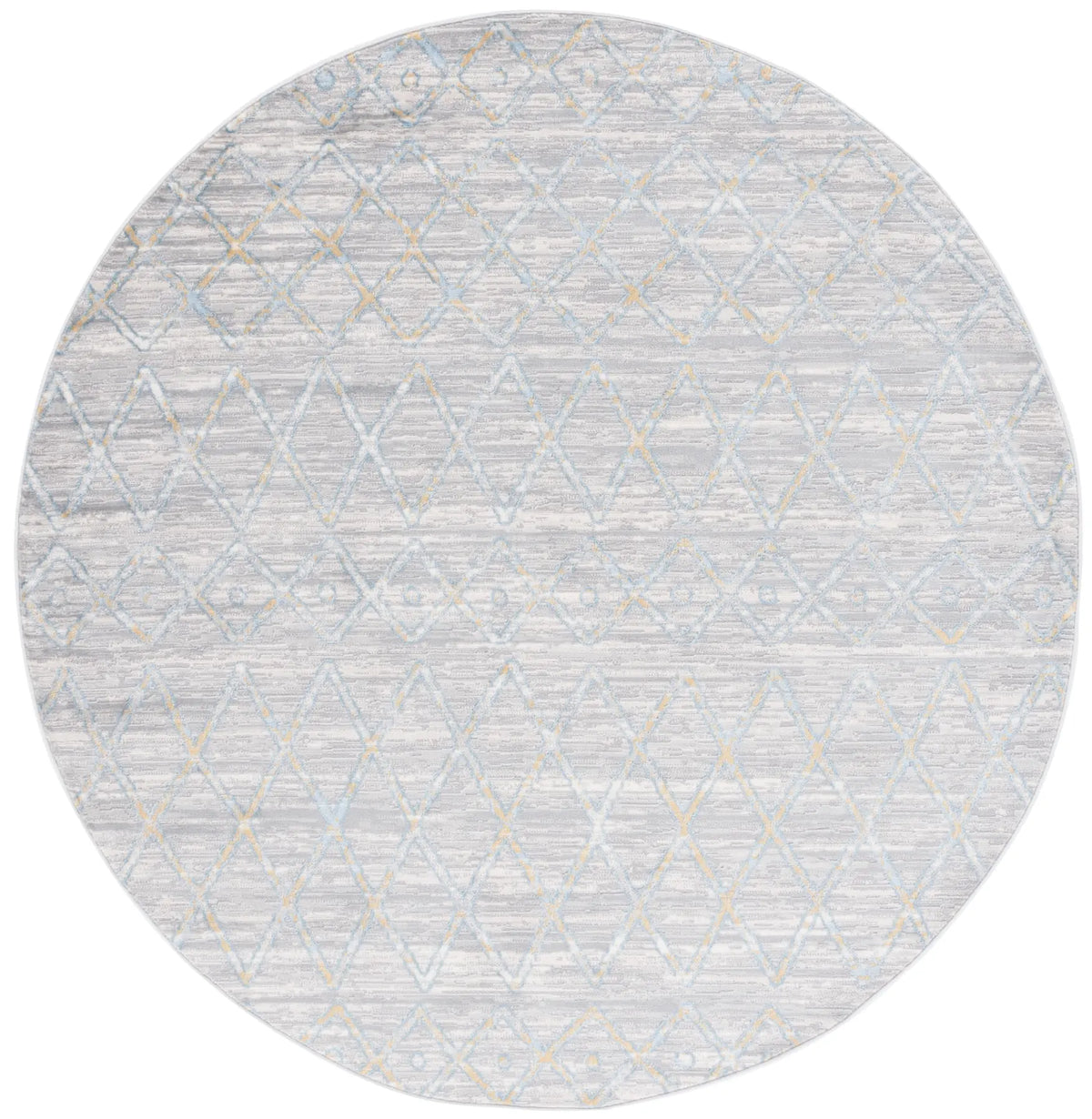 Safavieh Lagoon 6'-7" x 6'-7" Rug in Grey / Blue
