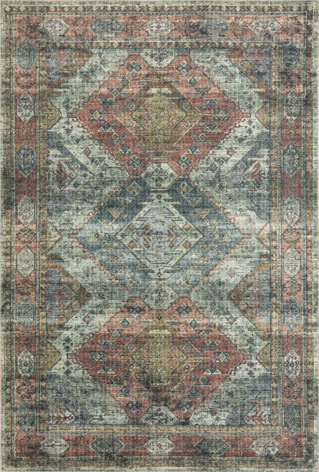 Loloi Skye Sky-06 Apricot/Mist Rugs - main flat