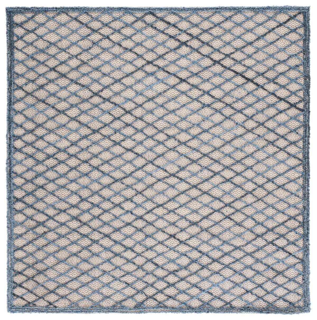 Safavieh Trace 6'-0" x 6'-0" Rug in Blue / Black