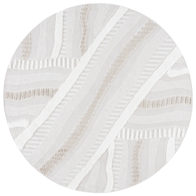 Safavieh Trends 6'-7" x 6'-7" Rug in Beige / Ivory