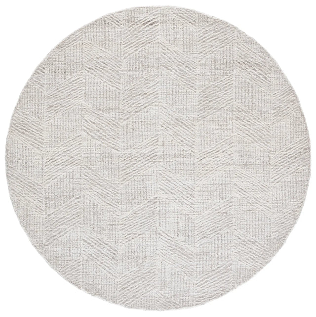 Safavieh Abstract 6'-0" x 6'-0" Rug in Natural / Ivory