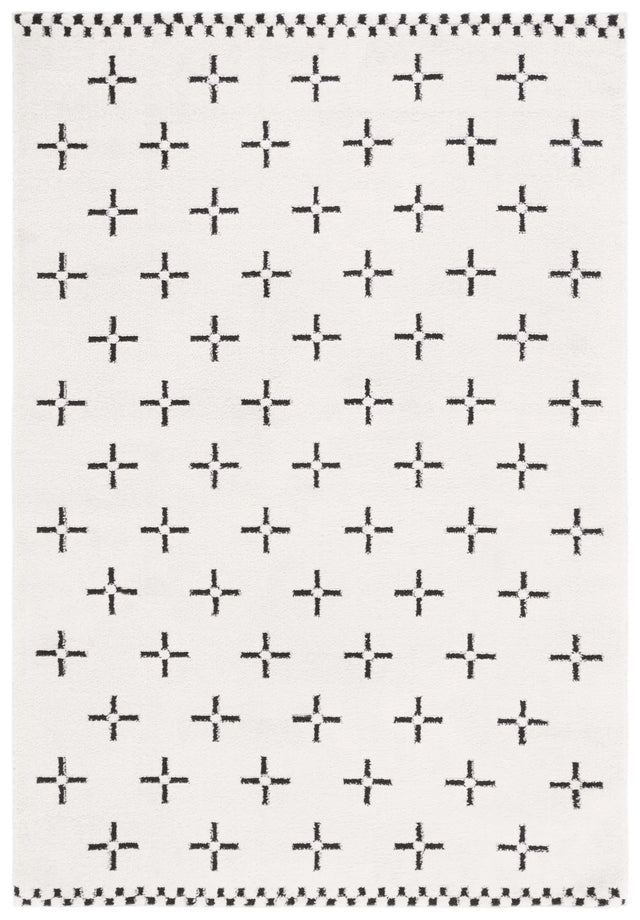 Safavieh Melody 4'-0" x 6'-0" Rug in Ivory / Black