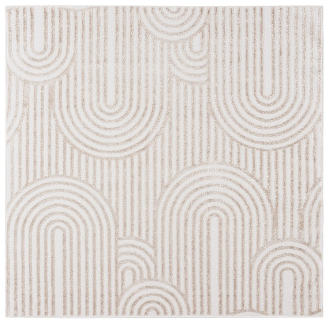 Safavieh Maya 6'-7" x 6'-7" Rug in Ivory