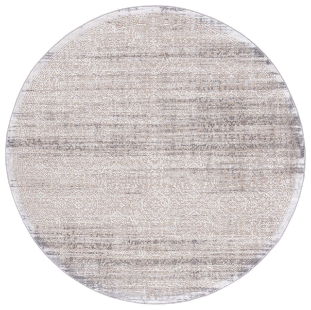 Safavieh Amelia 6'-7" x 6'-7" Rug in Beige / Ivory