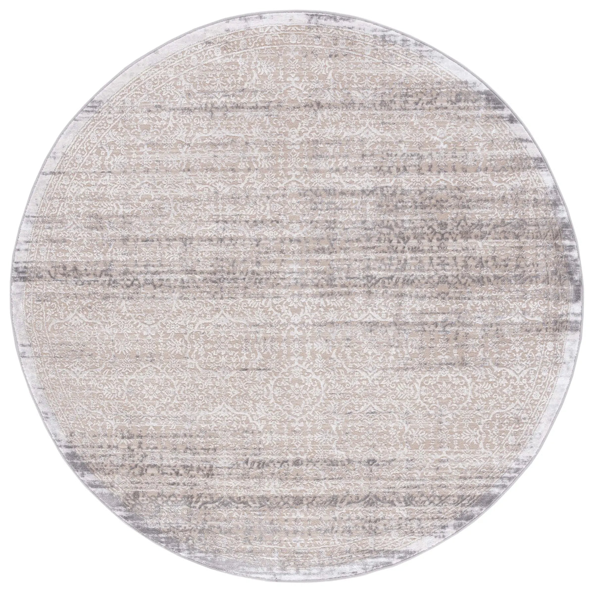 Safavieh Amelia 6'-7" x 6'-7" Rug in Beige / Ivory