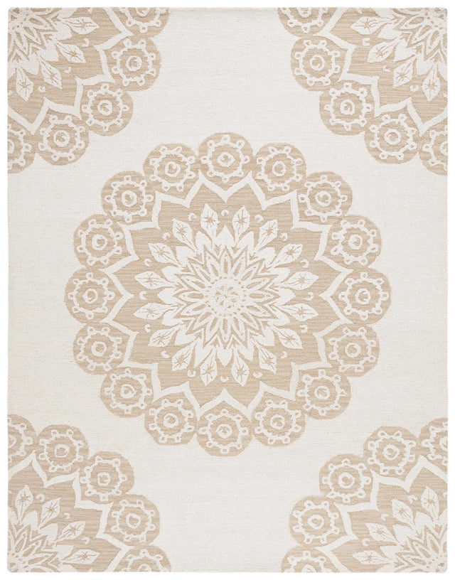 Safavieh Blossom 10'-0" x 14'-0" Rug in Ivory / Beige