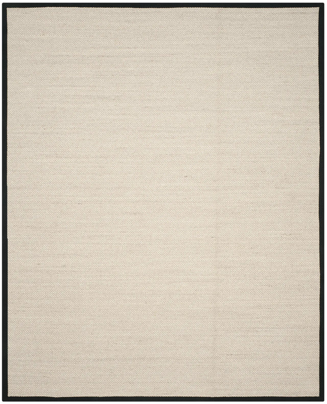 Safavieh Natural Fiber 10'-0" x 14'-0" Rug in Marble / Black