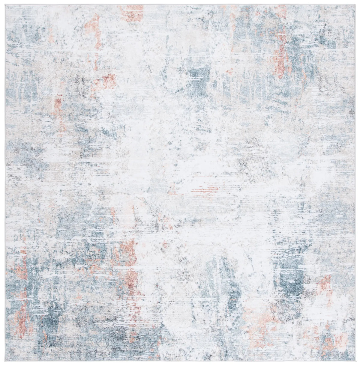 Safavieh Santa Monica 6'-0" x 6'-0" Rug in Ivory / Green