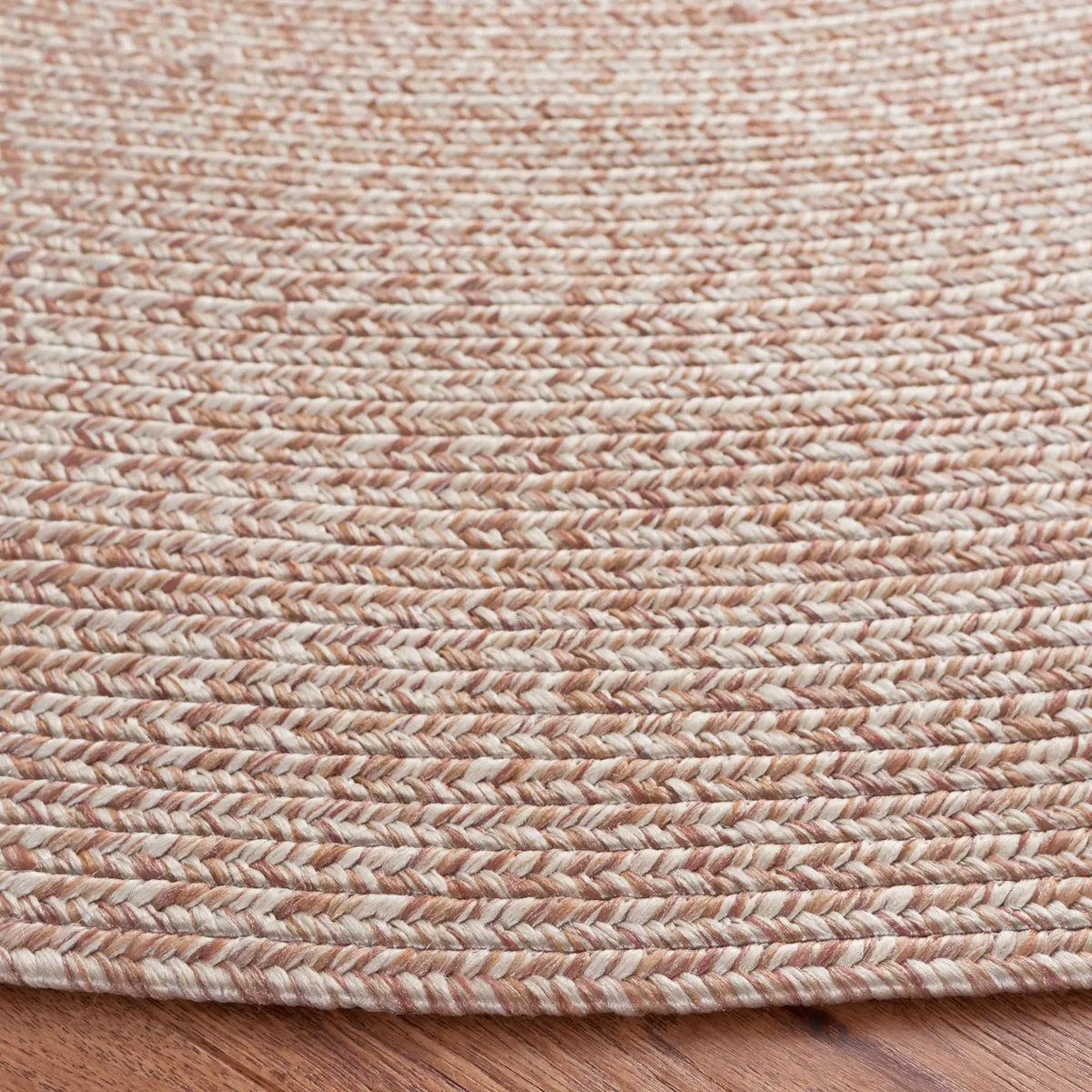 Safavieh Braided 5'-0" x 5'-0" Rug in Natural