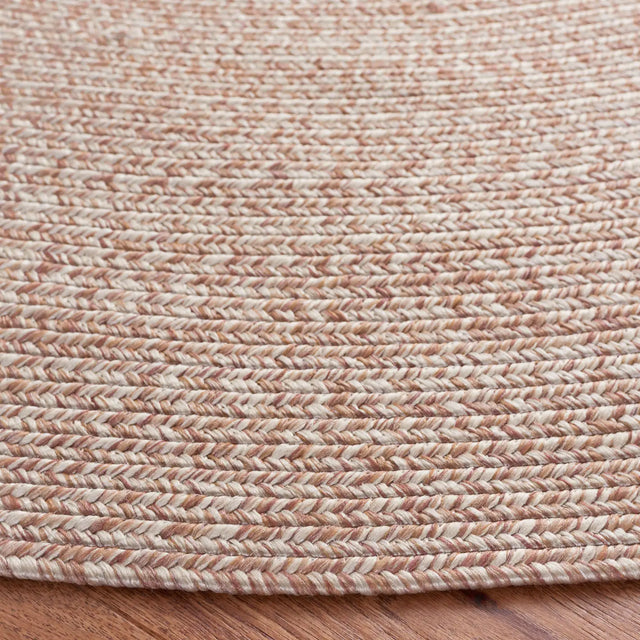 Safavieh Braided 5'-0" x 5'-0" Rug in Natural