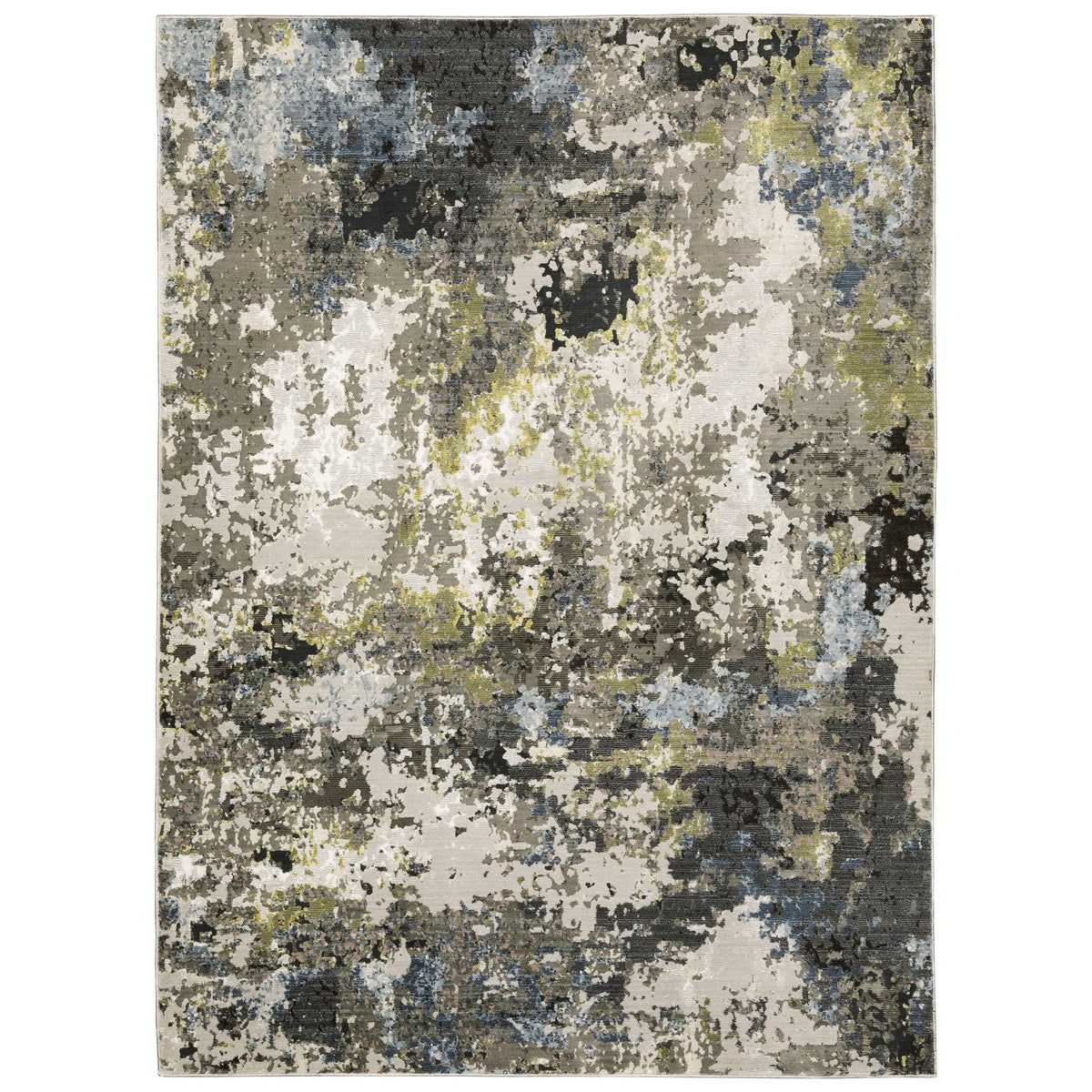 Oriental Weavers Sphinx Caravan 502Z8 Grey/ Green Rugs - main flat