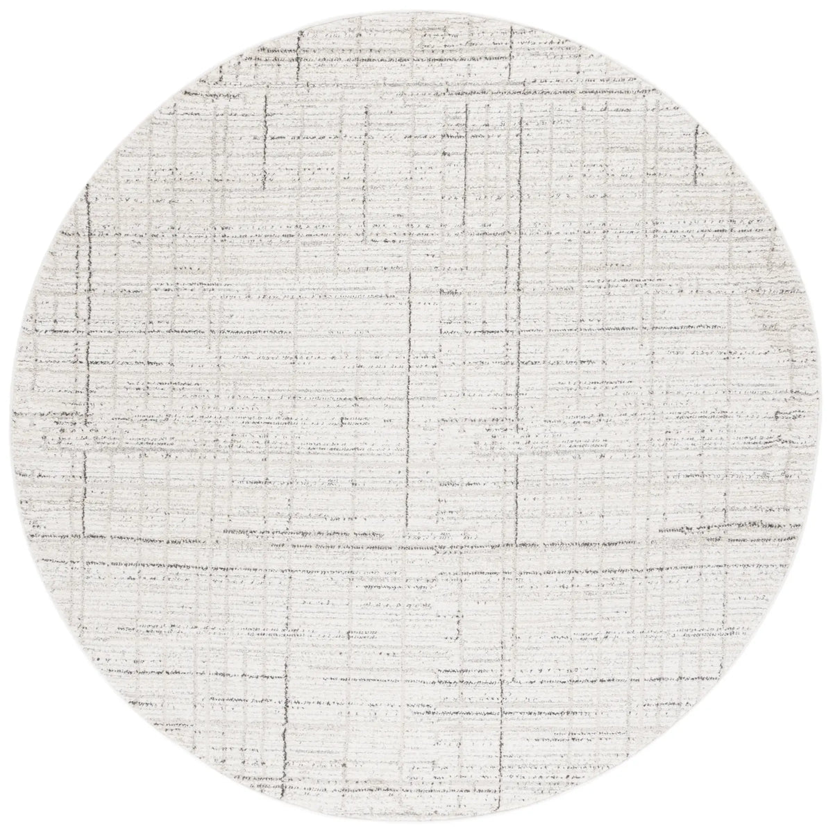 Safavieh Northport 6'-7" x 6'-7" Rug in Ivory / Charcoal