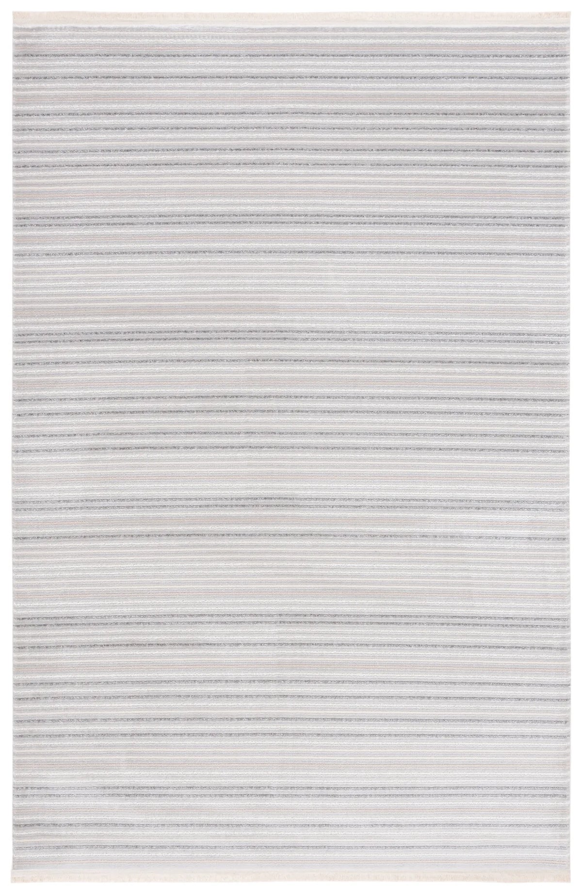 Safavieh Whisper 4'-0" x 6'-0" Rug in Light Grey / Ivory
