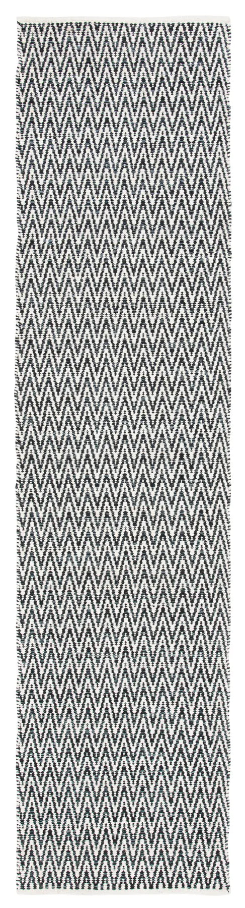 Safavieh Montauk 2'-3" x 9'-0" Rug in Ivory / Dark Grey