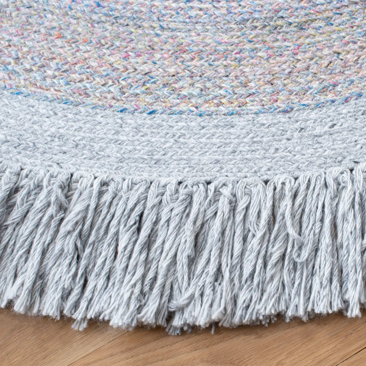 Safavieh Cape Cod 5'-0" x 5'-0" Rug in Yellow / Pink