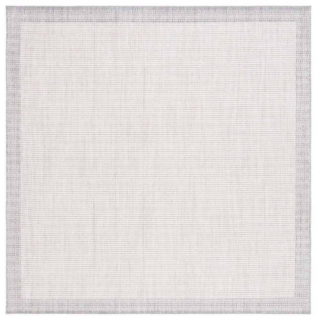 Safavieh Martha Stewart Serenity 6'-7" x 6'-7" Rug in Ivory / Grey