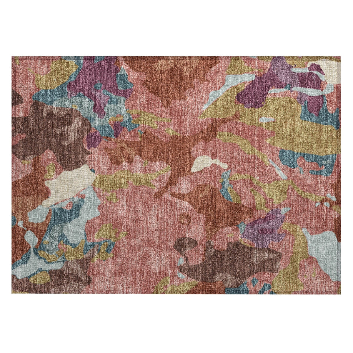 Addison Chantille ACN2161 Modern Machine Made Transitional Pink Rug