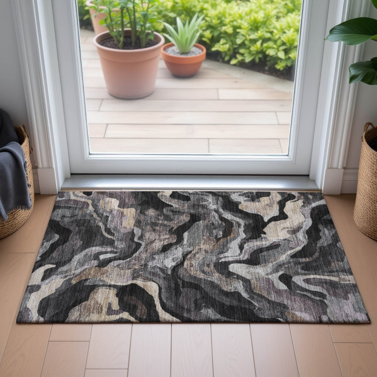 Addison Chantille ACN2162 Modern Machine Made Transitional Granite Rug
