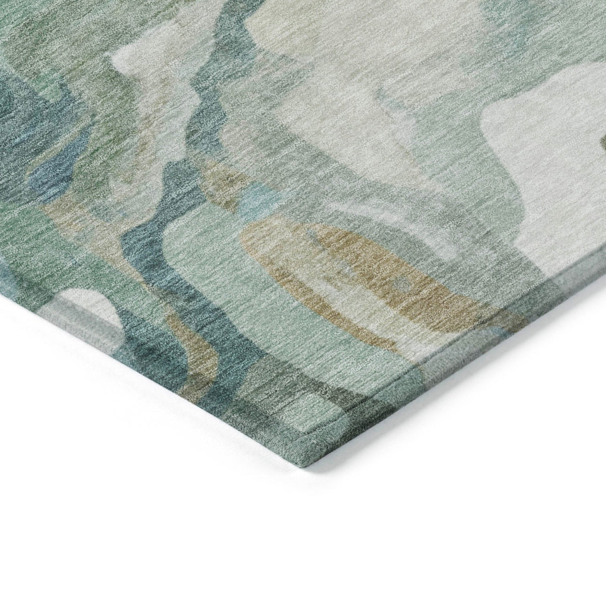 Addison Chantille ACN2162 Modern Machine Made Transitional Teal Rug