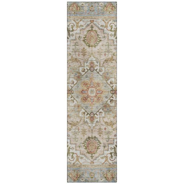 Addison Chantille ACN2163 Global Machine Made Traditional Beige Rug