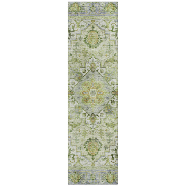 Addison Chantille ACN2163 Global Machine Made Traditional Green Rug