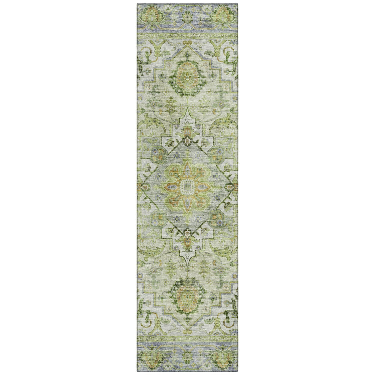 Addison Chantille ACN2163 Global Machine Made Traditional Green Rug