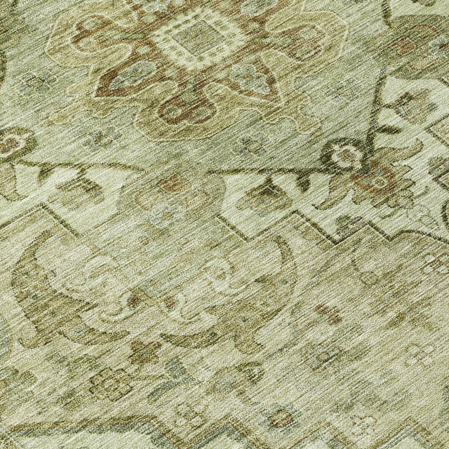 Addison Chantille ACN2164 Global Machine Made Traditional Sage Rug