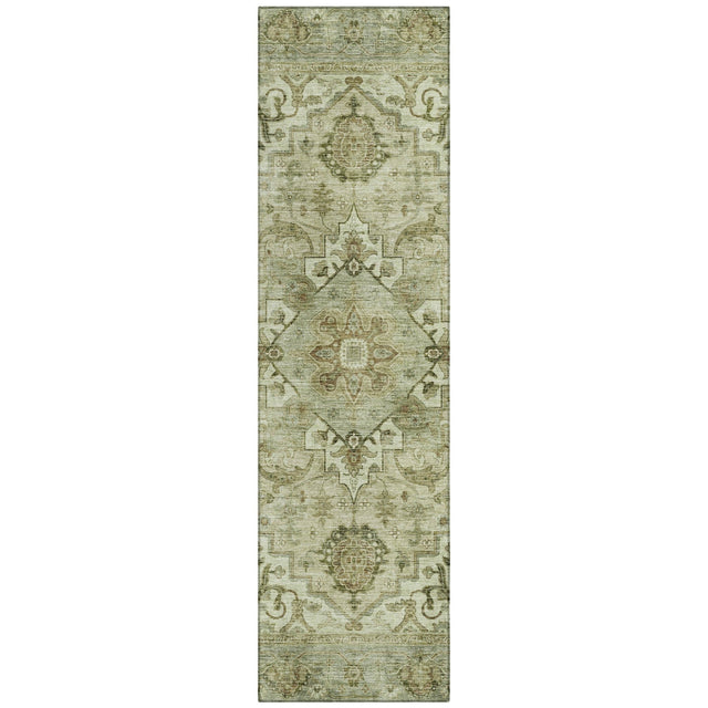 Addison Chantille ACN2164 Global Machine Made Traditional Sage Rug