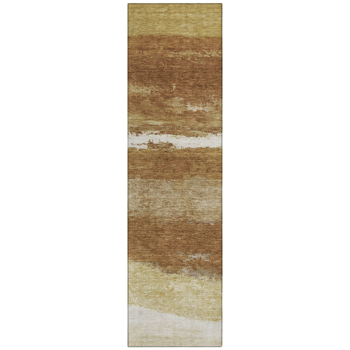 Addison Chantille ACN2169 Stripes Machine Made Transitional Paprika Rug