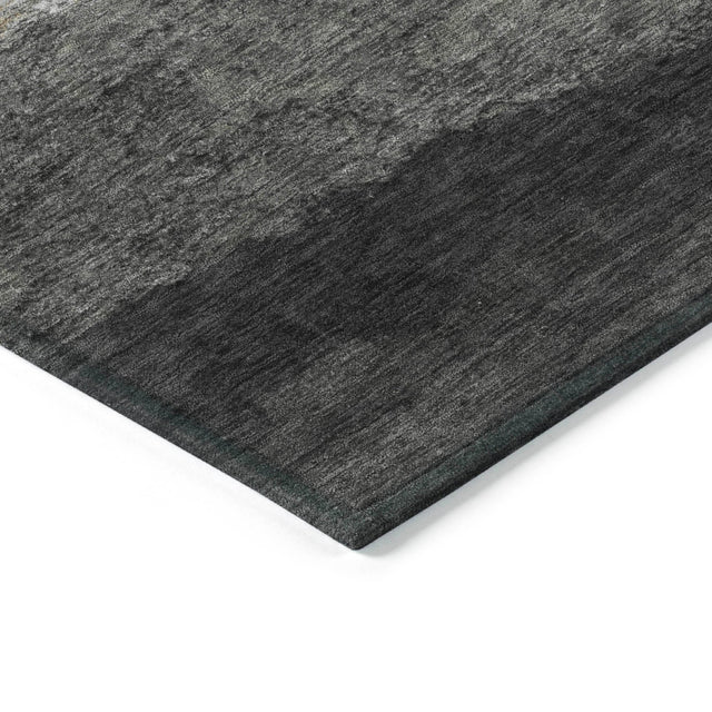 Addison Chantille ACN2169 Stripes Machine Made Transitional Pewter Rug