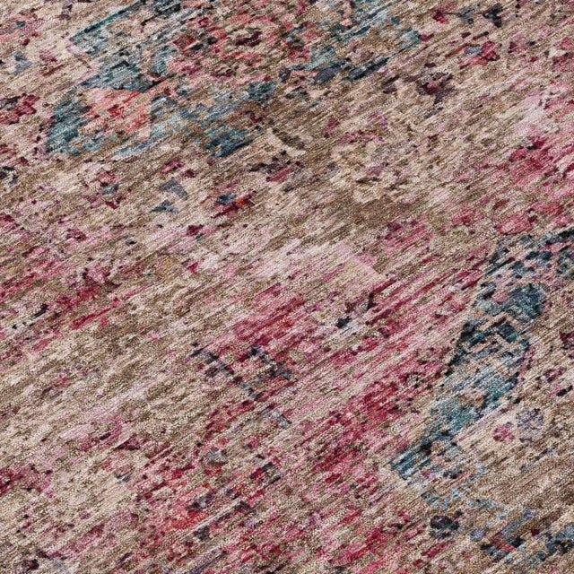 Addison Chantille ACN2170 Global Machine Made Traditional Pink Rug