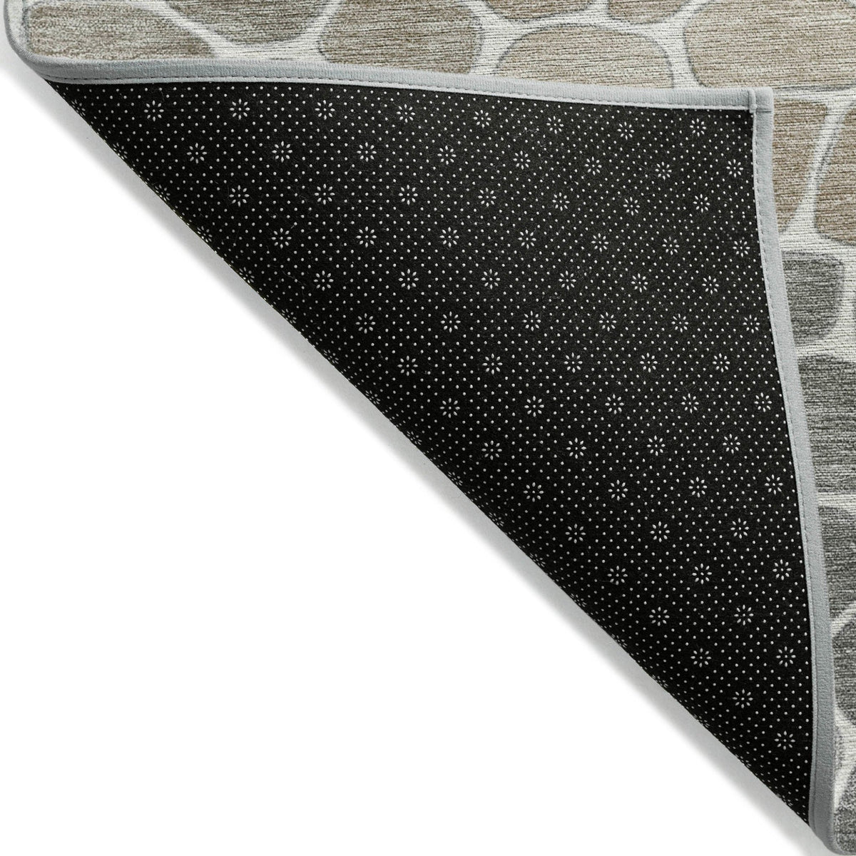 Addison Chantille ACN2190 Geometric Machine Made Transitional Taupe Rug