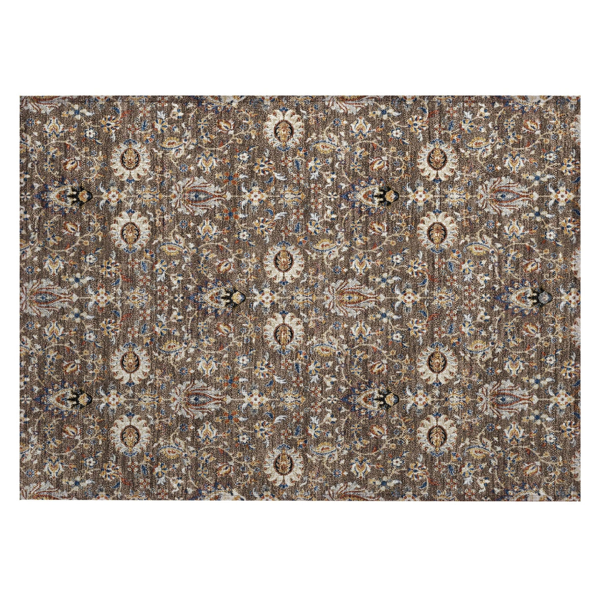 Addison Chantille ACN2192 Global Machine Made Traditional Chocolate Rug