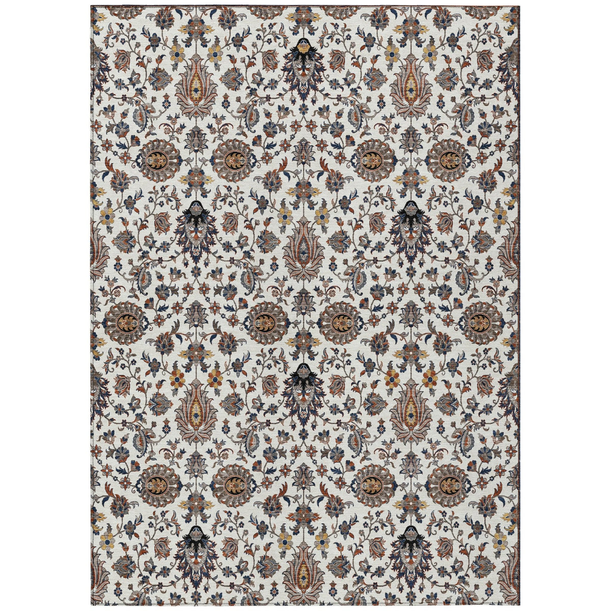 Addison Chantille ACN2192 Global Machine Made Traditional Ivory Rug