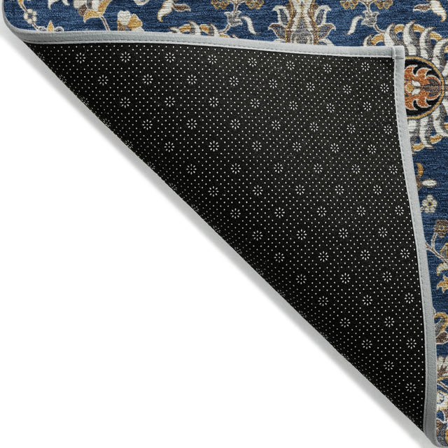 Addison Chantille ACN2192 Global Machine Made Traditional Navy Rug