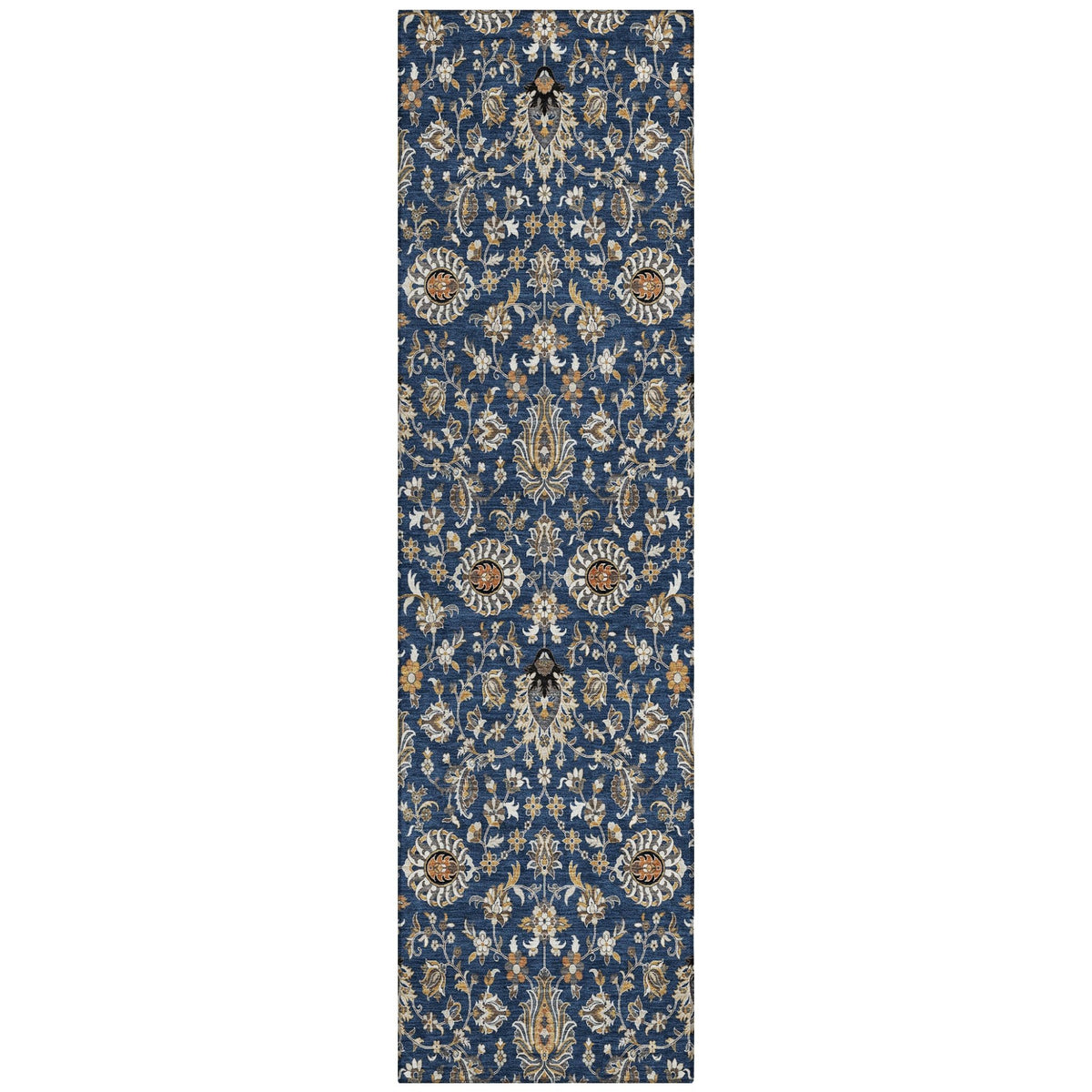 Addison Chantille ACN2192 Global Machine Made Traditional Navy Rug
