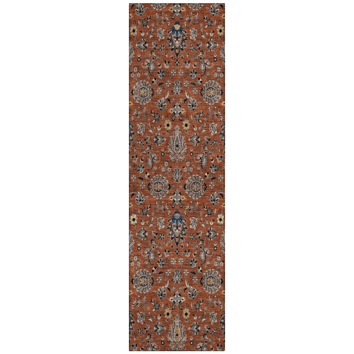 Addison Chantille ACN2192 Global Machine Made Traditional Paprika Rug