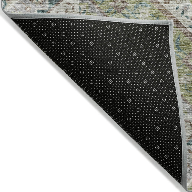 Addison Chantille ACN2195 Geometric Machine Made Transitional Aloe Rug