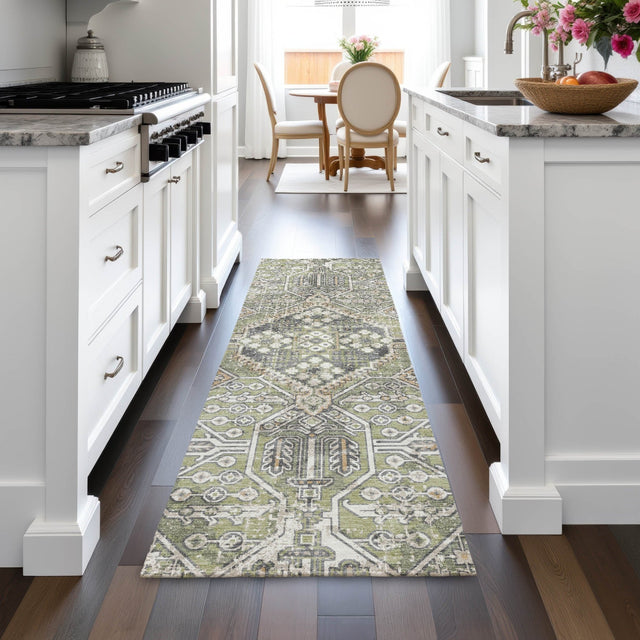 Addison Chantille ACN2197 Global Machine Made Traditional Aloe Rug