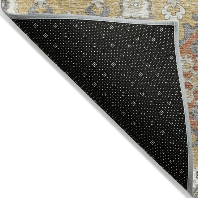 Addison Chantille ACN2200 Bohemian Machine Made Transitional Gold Rug