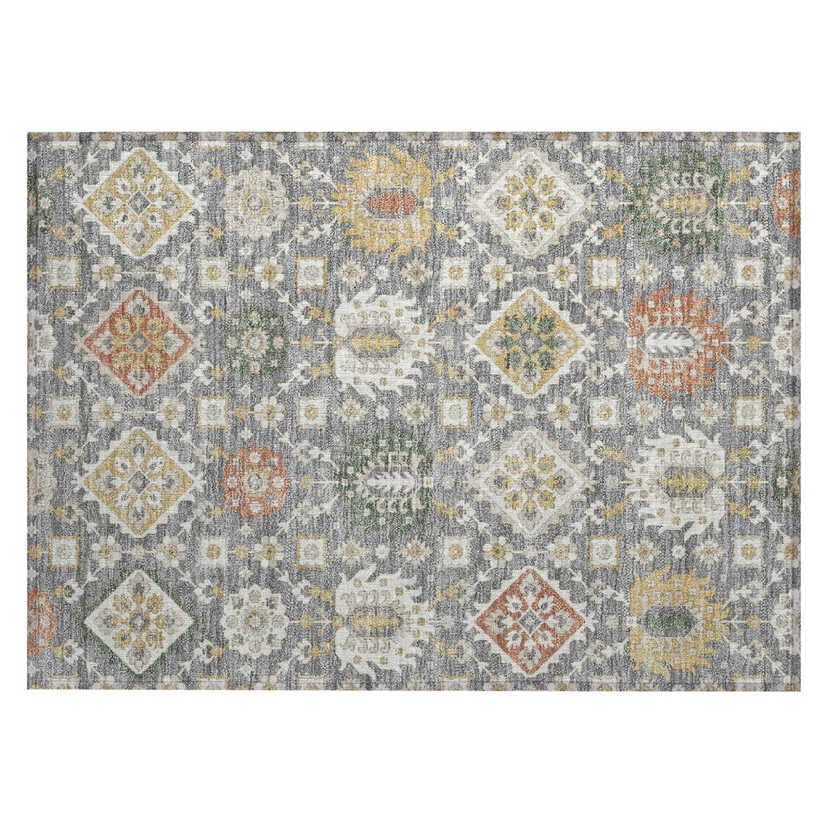 Addison Chantille ACN2200 Bohemian Machine Made Transitional Gray Rug