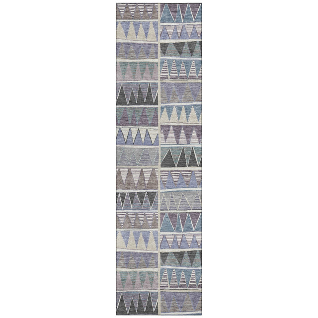 Addison Chantille ACN2205 Geometric Machine Made Transitional Lavender Rug