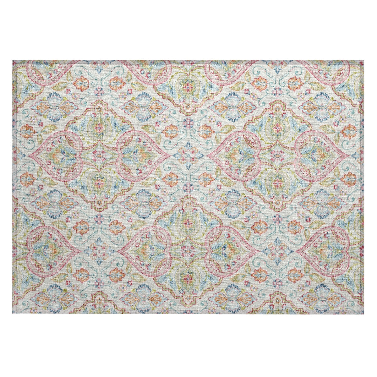 Addison Chantille ACN2207 Bohemian Machine Made Transitional Ivory Rug