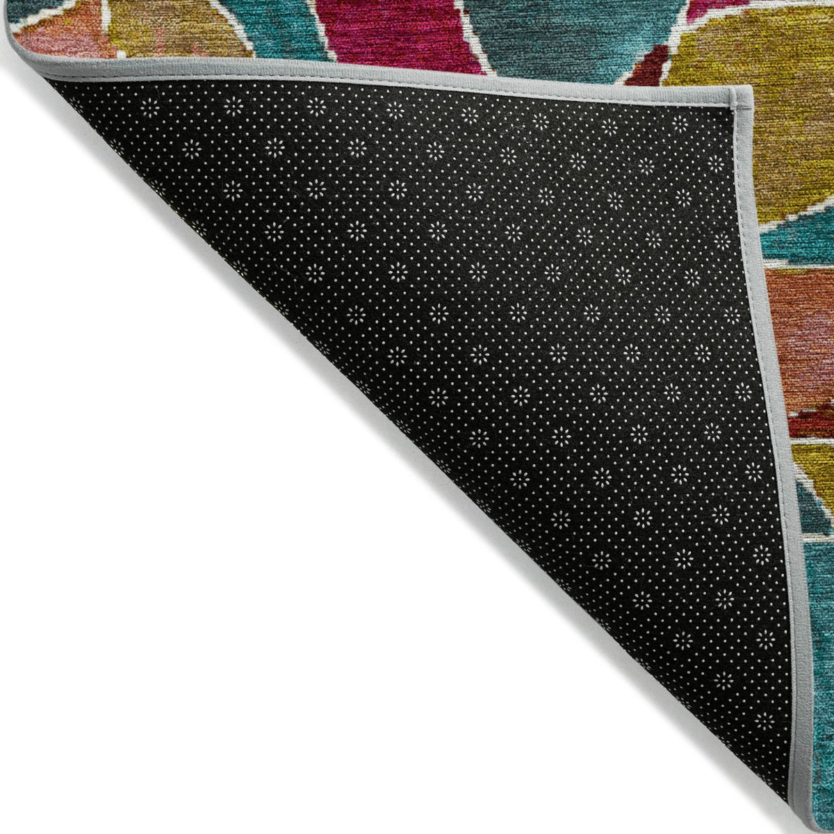 Addison Chantille ACN2208 Geometric Machine Made Transitional Merlot Rug